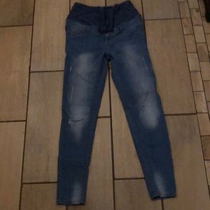 H&M maternity skinny jeans size 8